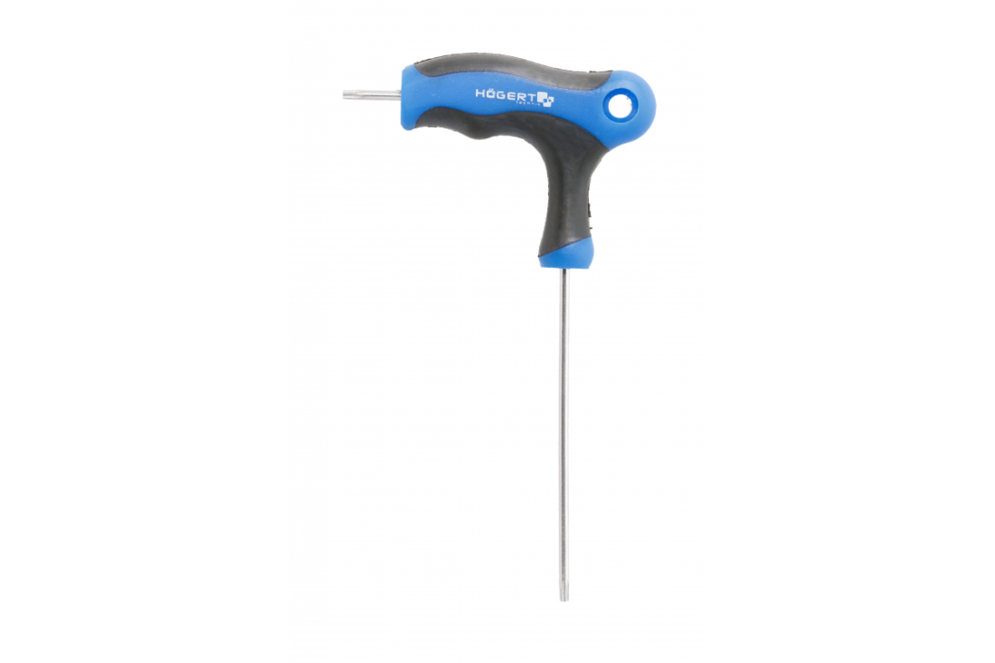 HOEGERT Ключ torx security Т-подібний , довгий TT9 (HT1W868)