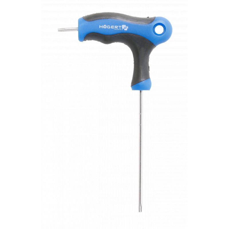 HOEGERT Ключ torx security Т-подібний , довгий TT15 (HT1W870)