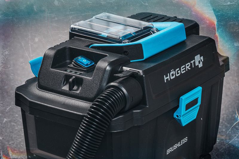 HOEGERT Безщітковий пилосос для валізи 18V (HT2E256-0VC)