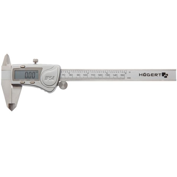 HOEGERT Штангенциркуль електронний 150 мм IP 54 (HT4M274)