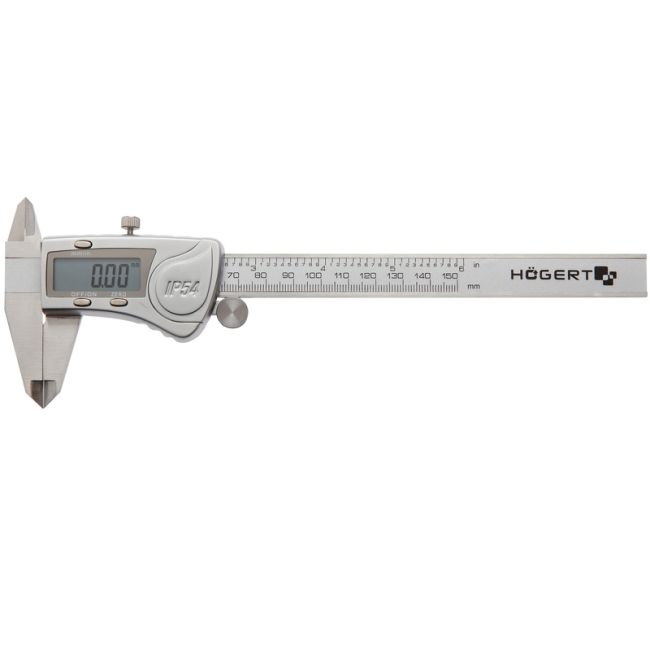 HOEGERT Штангенциркуль електронний 150 мм IP 54 (HT4M274)
