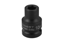 HOEGERT Головка торцева ударна шестигранна 1/2", 10 мм, CrMo (HT4R060)