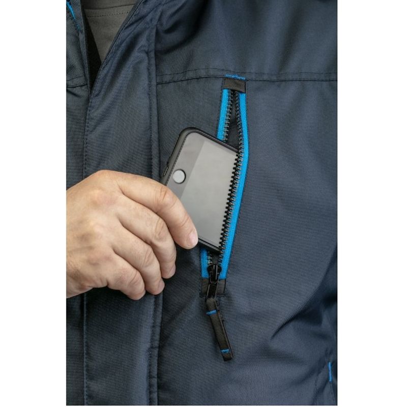 HOEGERT REN Куртка утеплена темно-синя XL (54) (HT5K247-XL)