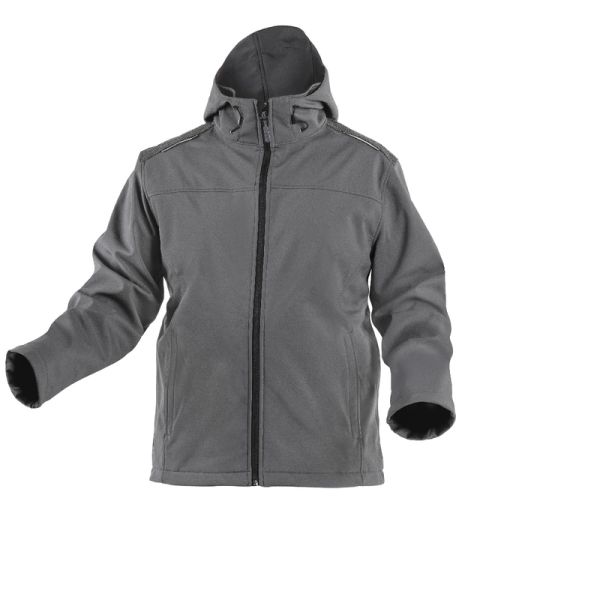 HOEGERT INF Куртка SOFTSHELL з капюшоном графітова М (50) (HT5K254-M)