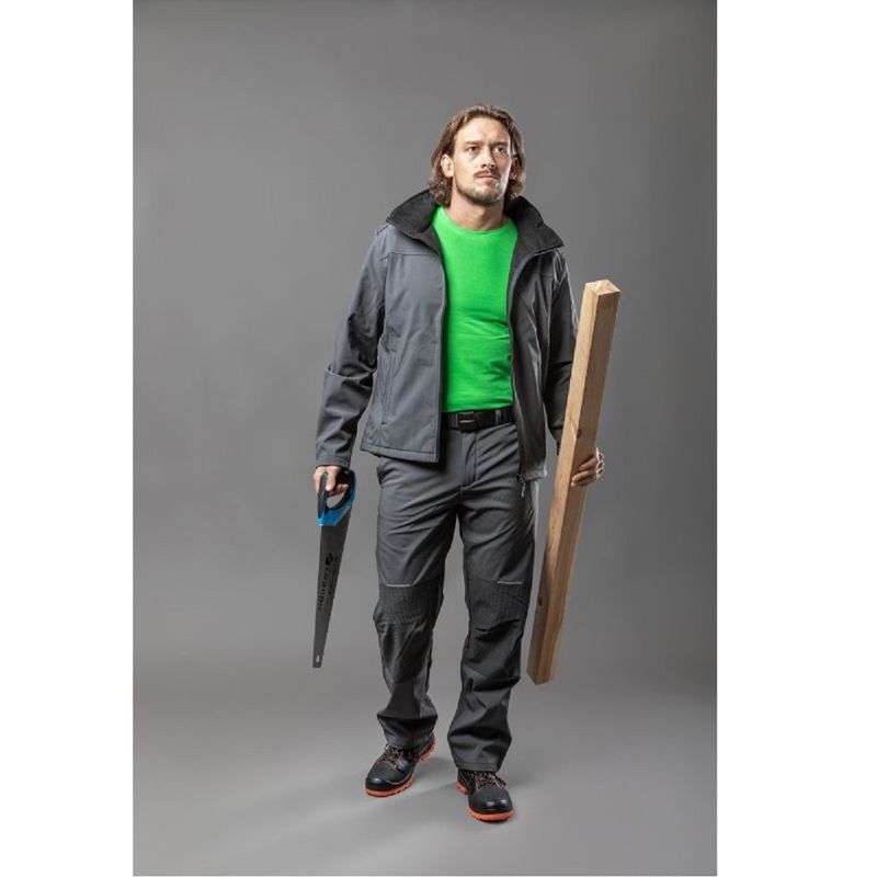 HOEGERT INF Куртка SOFTSHELL з капюшоном графітова М (50) (HT5K254-M)