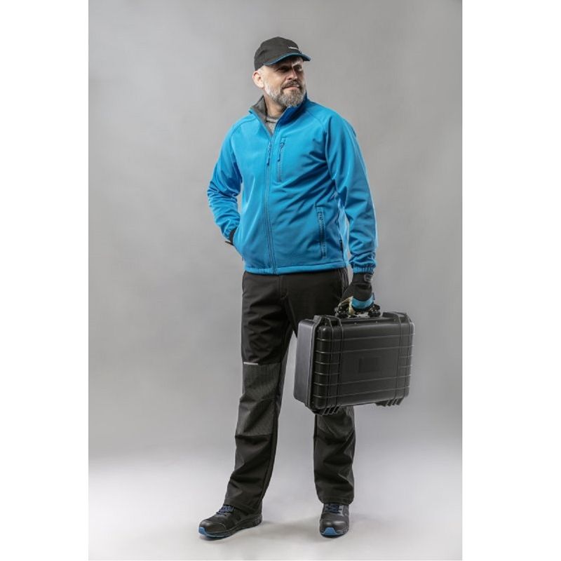 HOEGERT BIESE Куртка SOFTSHELL синя S (48) (HT5K256-S)