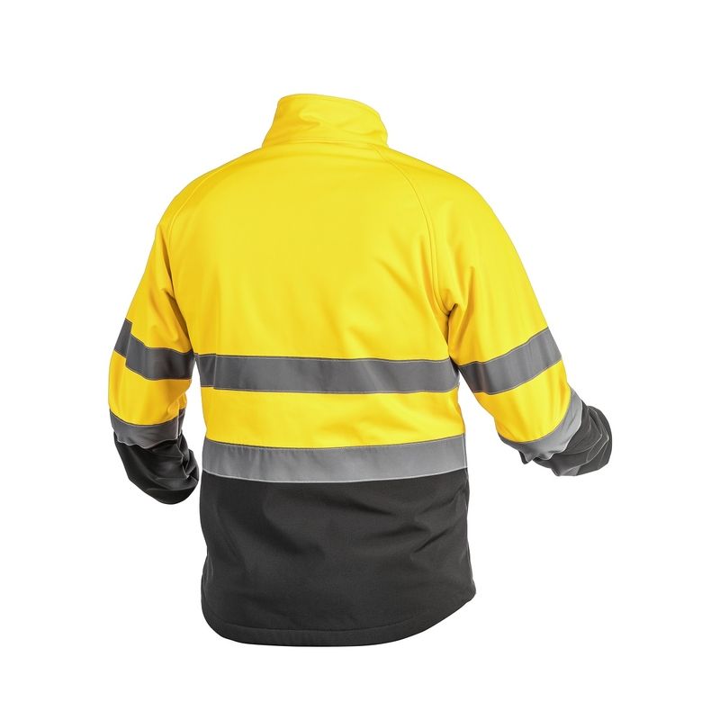 HOEGERT EXTER Куртка сигнальна SOFTSHELL жовта M (50) (HT5K335-M)