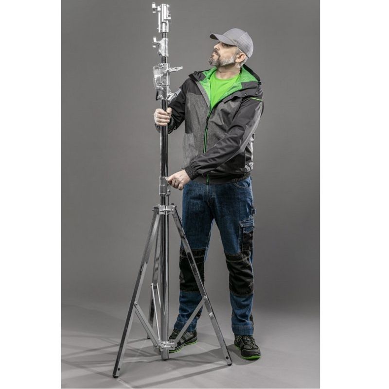 HOEGERT EMS Штани робочі джинсові сині L (52) (HT5K355-L)