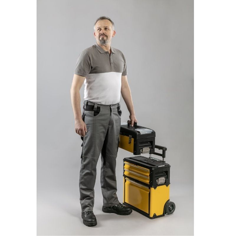 HOEGERT ALLER Штани робочі сірі XL (54) (HT5K358-XL)