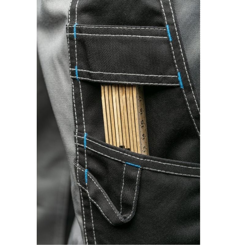 HOEGERT ALLER Штани робочі сірі XL (54) (HT5K358-XL)
