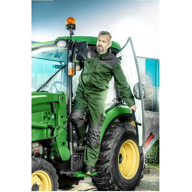 HOEGERT RUWER Куртка робоча темно-зелена S (48) (HT5K359-S)
