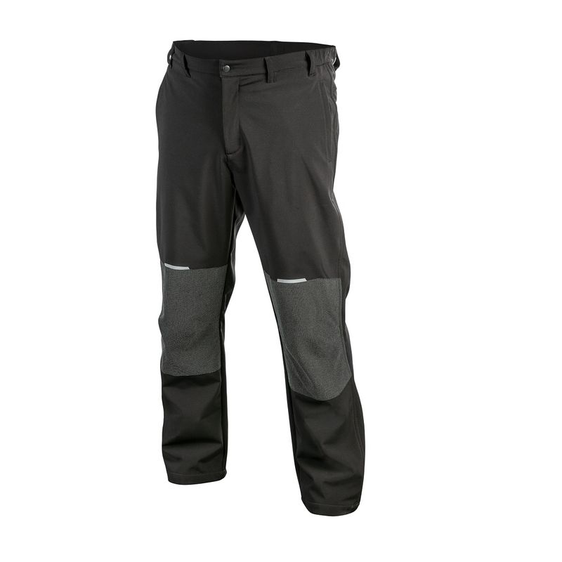HOEGERT ELDE Штани робочі утеплені SOFTSHELL чорні L (52) (HT5K366-L)