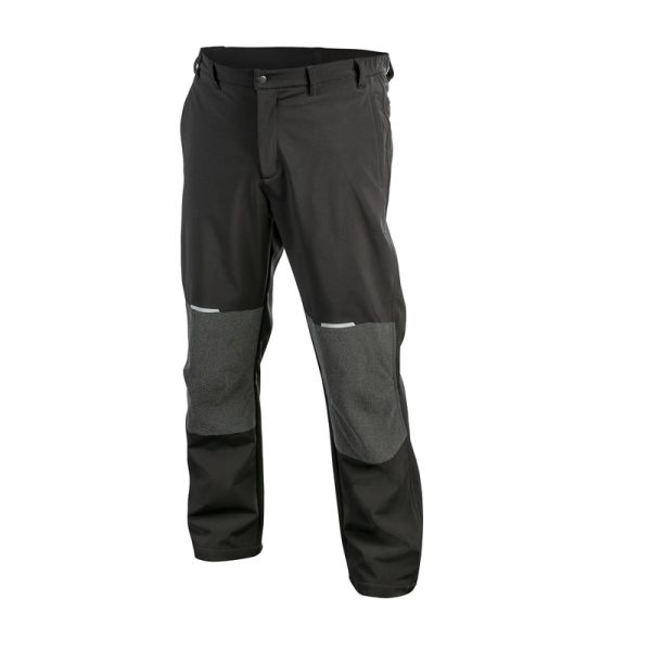HOEGERT ELDE Штани робочі утеплені SOFTSHELL чорні L (52) (HT5K366-L)