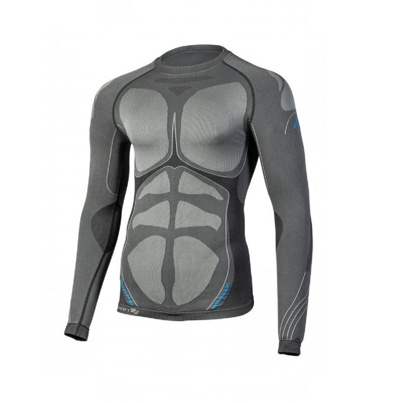 HOEGERT ZEVEN Термофутболка темно-сіра сіра ч/л (HT5K394-M-L)