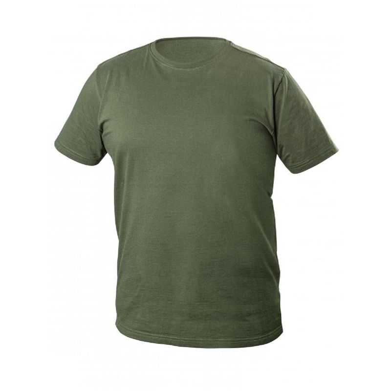 HOEGERT SEEVE Футболка бавовняна темно-зелена XL (54) (HT5K426-XL)