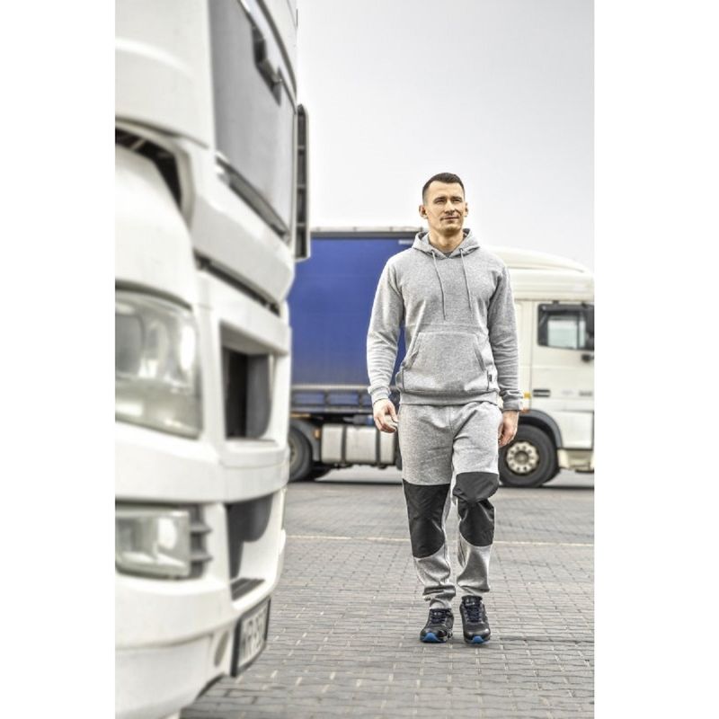 HOEGERT MURG Штани спортивні/робочі сірі 2XL (56) (HT5K437-2XL)