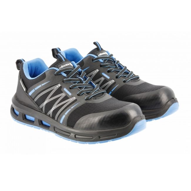 HOEGERT WARNOW Напівчеревики робочі RIPSTOP S1PL SR FO 45 (HT5K574-45)