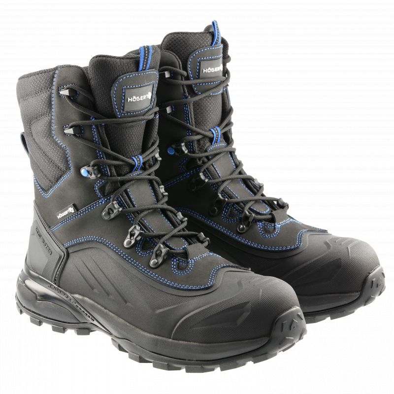 HOEGERT GREVEN Черевики робочі високі S3L SR чорний 45 (HT5K592-45)