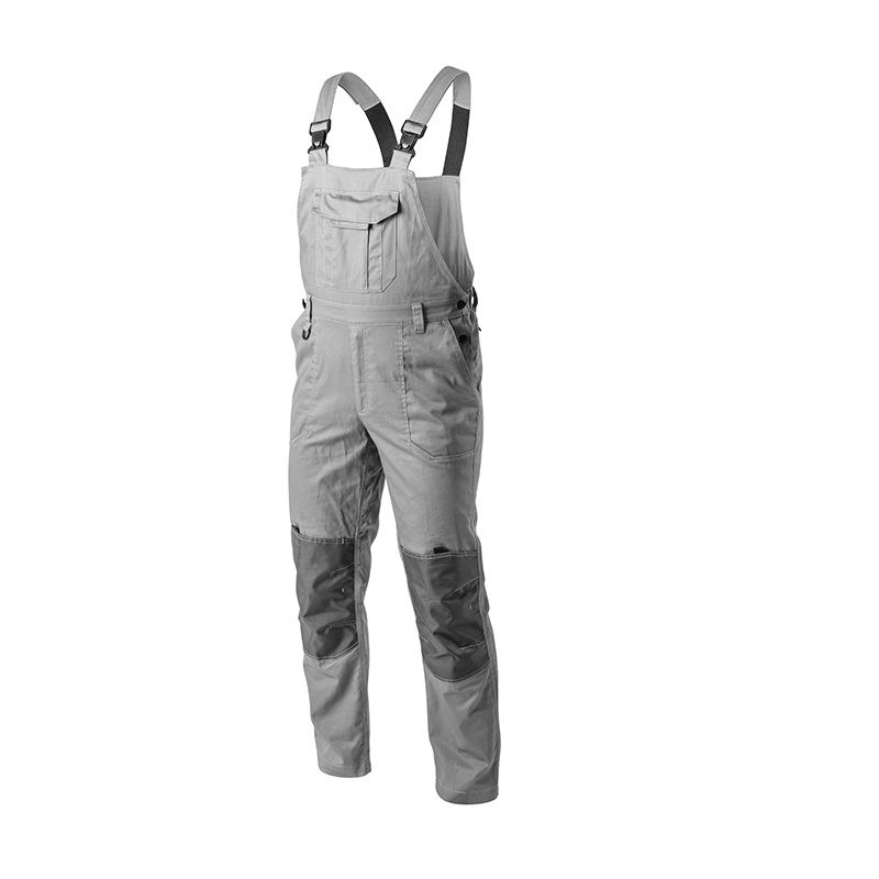 HOEGERT KALMIT Напівкомбінезон робочий сірий 3XL )58) (HT5K804-1-3XL)