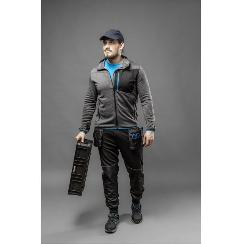 HOEGERT TREBEL Штани з кишенями спортивні/робочі чорні 2XL (56) (HT5K902-2XL)