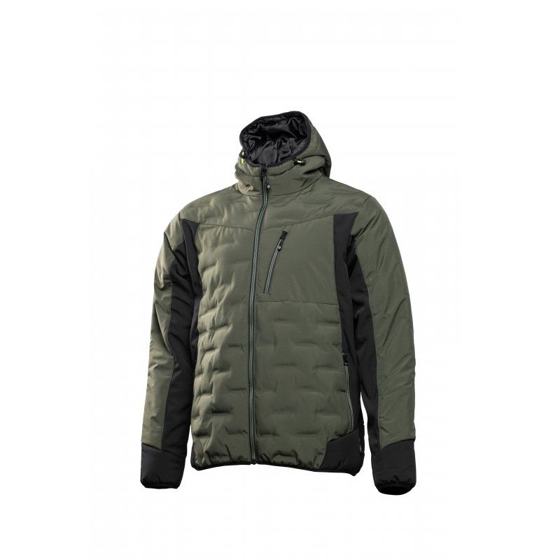 HOEGERT Куртка утеплена PAUL з капюшоном olive XL (54) (HT5K924-XL)