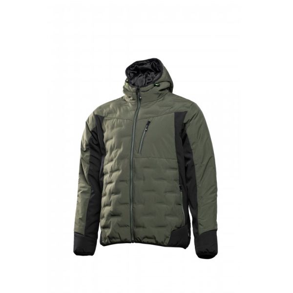 HOEGERT Куртка утеплена PAUL з капюшоном olive XL (54) (HT5K924-XL)