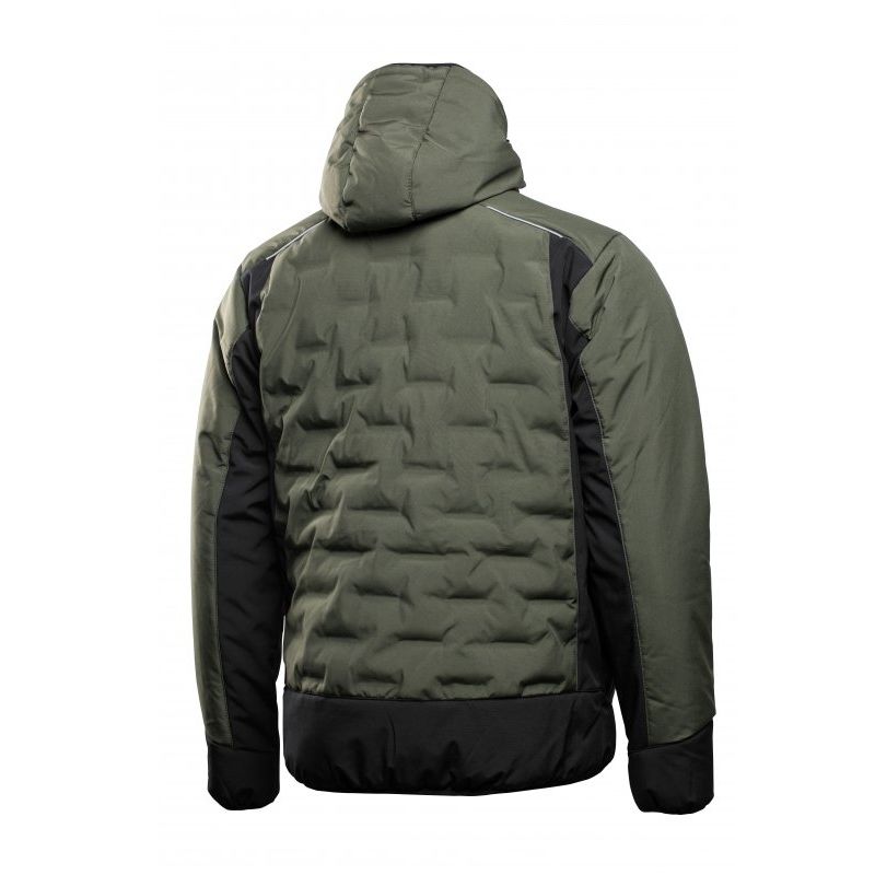 HOEGERT Куртка утеплена PAUL з капюшоном olive XL (54) (HT5K924-XL)