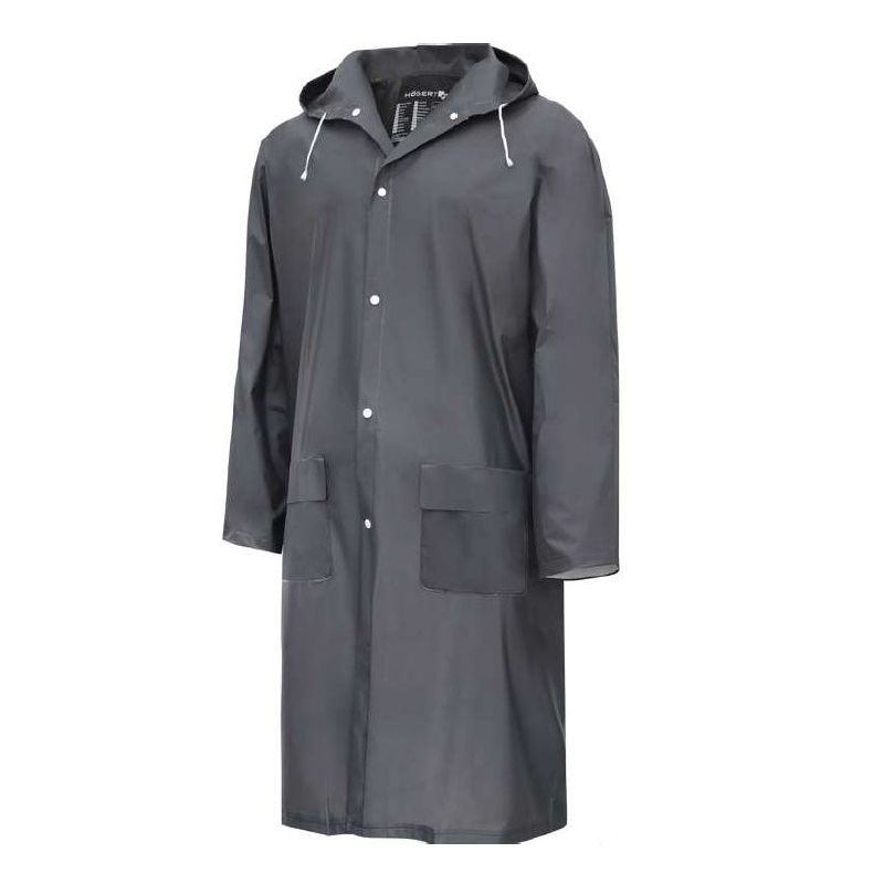 HOEGERT AUSSER Плащ-дощовик ПВХ графітовий 3XL (58) (HT5K940-3XL)