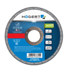 HOEGERT Круги для шліфування металу 115x6,0x22,23 10 шт (HT6D635)