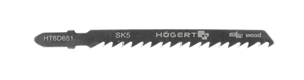 HOEGERT Набір пилок для електролобзика T144D 100 мм 5 шт (HT6D651)