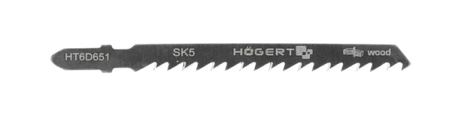 HOEGERT Набір пилок для електролобзика T144D 100 мм 5 шт (HT6D651)