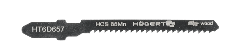 HOEGERT Набір пилок для електролобзика T119BO 76 мм 5 шт (HT6D657)