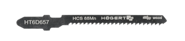 HOEGERT Набір пилок для електролобзика T119BO 76 мм 5 шт (HT6D657)