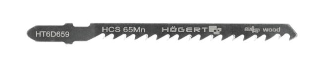 HOEGERT Набір пилок для електролобзика T244D 100 мм 5 шт (HT6D659)