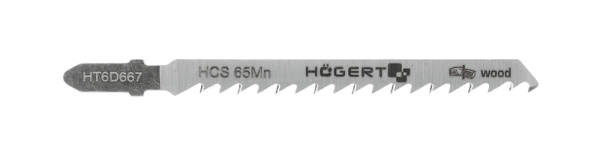 HOEGERT Набір пилок для електролобзика T101D 100 мм 5 шт (HT6D667)