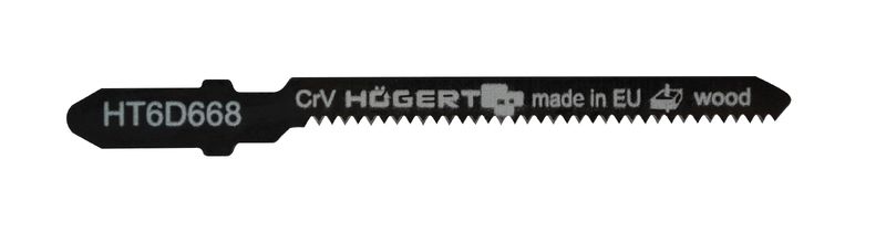 HOEGERT Набір пилок для електролобзика T301CD 116 мм 5 шт (HT6D668)