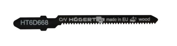 HOEGERT Набір пилок для електролобзика T301CD 116 мм 5 шт (HT6D668)