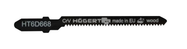 HOEGERT Набір пилок для електролобзика T301CD 116 мм 5 шт (HT6D668)