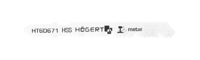 HOEGERT Набір пилок для електролобзика T118B 76 мм 5 шт (HT6D671)