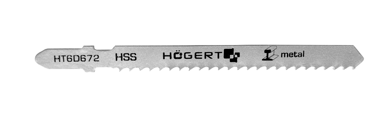 HOEGERT Набір пилок для електролобзика T127D 100 мм 5 шт (HT6D672)