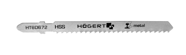 HOEGERT Набір пилок для електролобзика T127D 100 мм 5 шт (HT6D672)