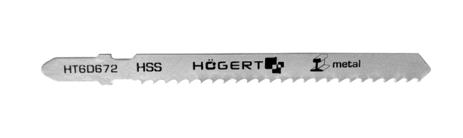 HOEGERT Набір пилок для електролобзика T127D 100 мм 5 шт (HT6D672)