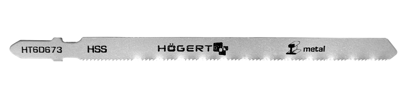 HOEGERT Набір пилок для електролобзика T318A 132 мм 5 шт (HT6D673)