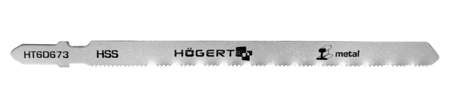 HOEGERT Набір пилок для електролобзика T318A 132 мм 5 шт (HT6D673)