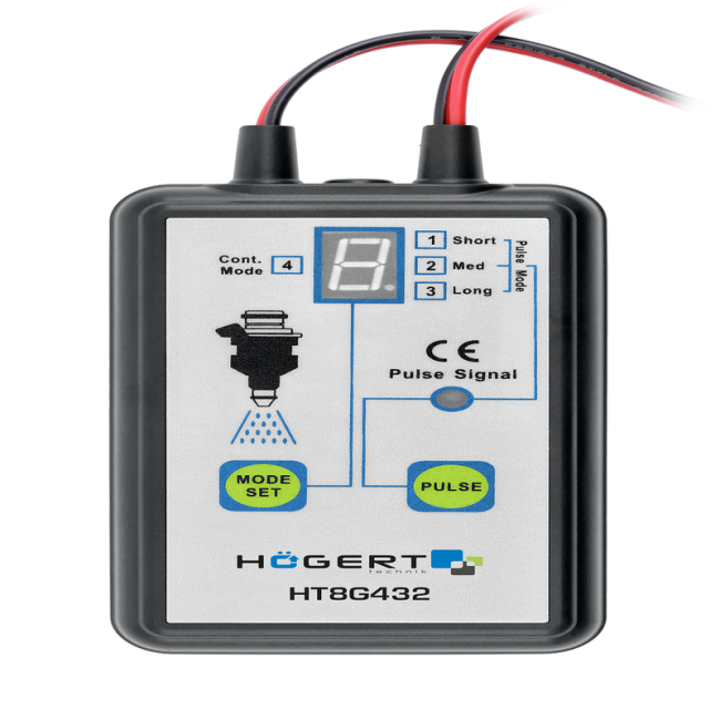 HOEGERT Тестер бензинових форсунок (HT8G432)