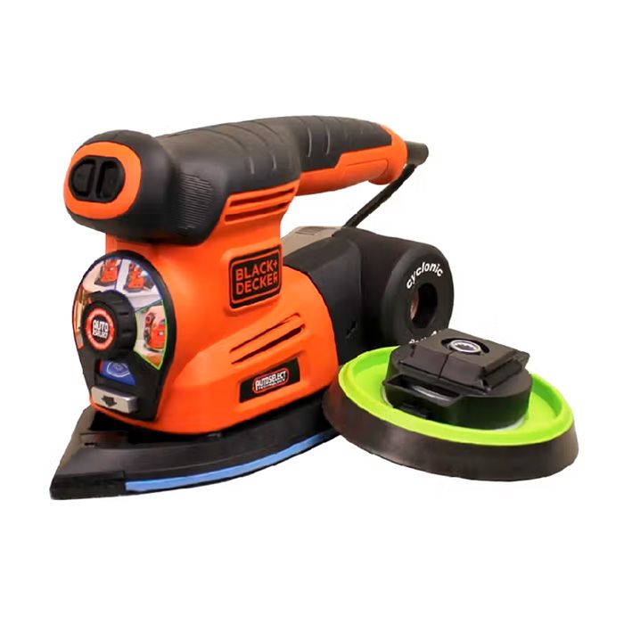 Шліфмашина ексцентрикова мережева BLACK+DECKER KA280K