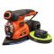 Шліфмашина ексцентрикова мережева BLACK+DECKER KA280K