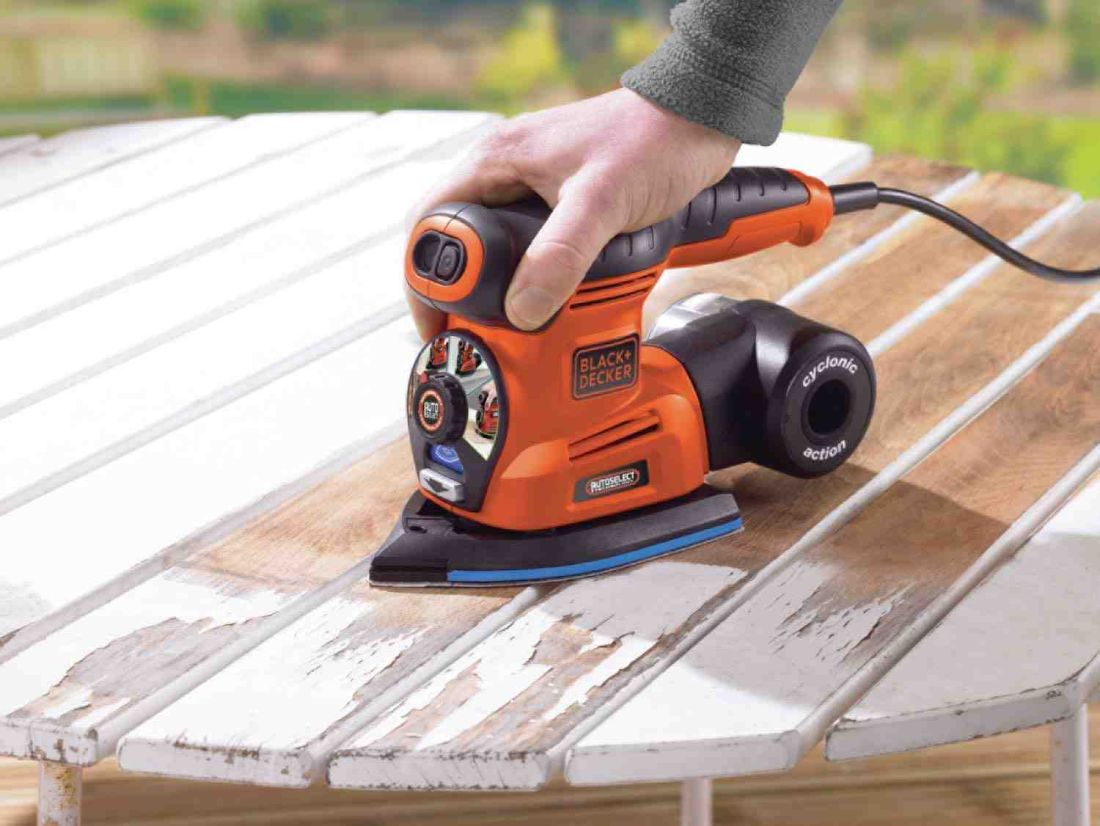 Шліфмашина ексцентрикова мережева BLACK+DECKER KA280K