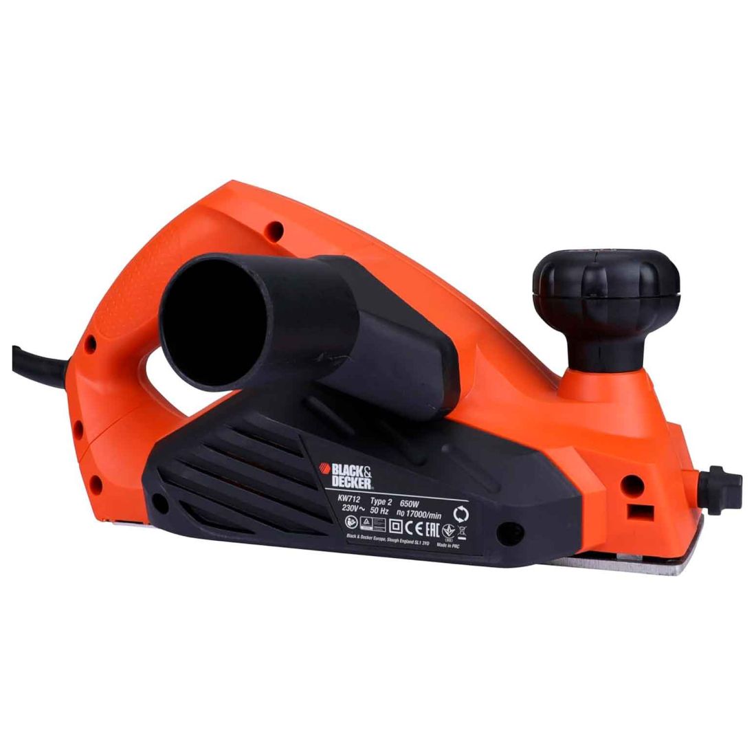 Рубанок мережевий BLACK+DECKER KW712