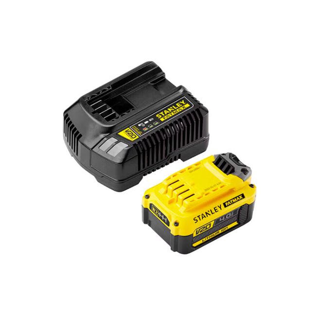 Зарядний пристрій та 1 акумулятор STANLEY FATMAX SFMCB14M1